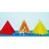 Vela Pirámide Varios Colores