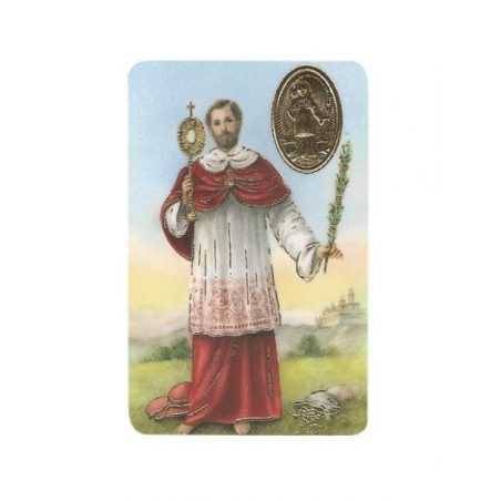 St. Raymond Nonnatus. Print with Medal