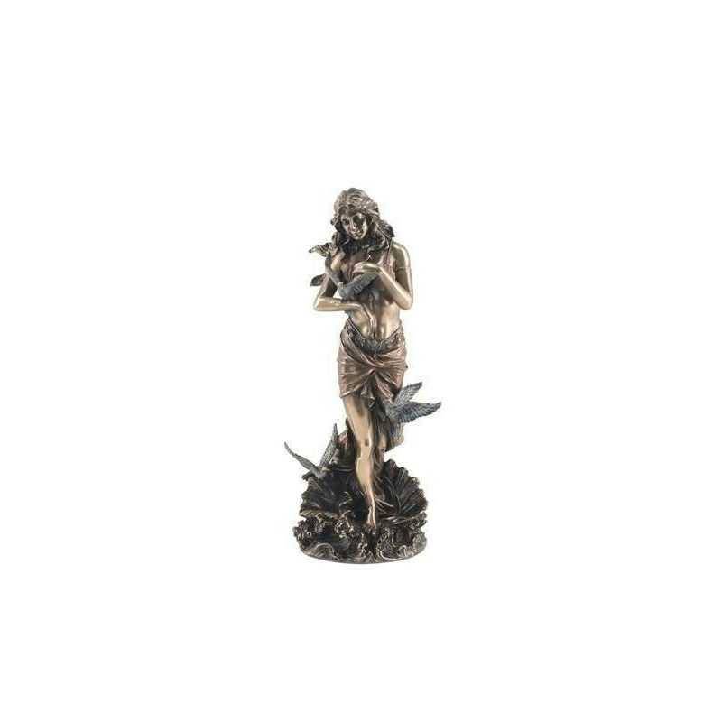 Diosa Afrodita Figura Resina - Bronce