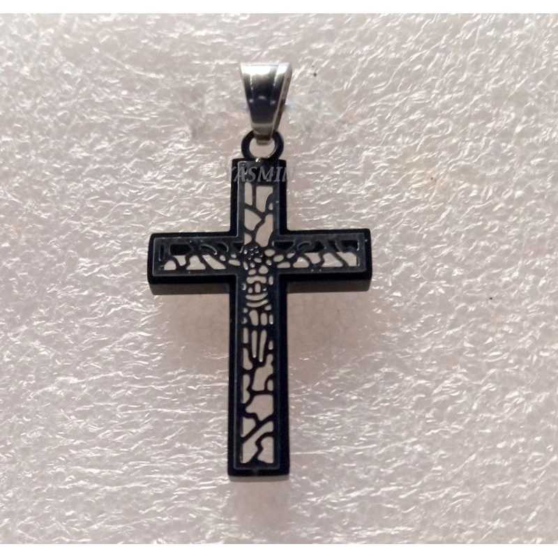Christian Cross Pendant - Stainless Steel
