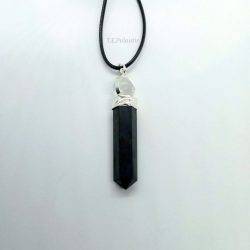 Shungite Point Pendant with...