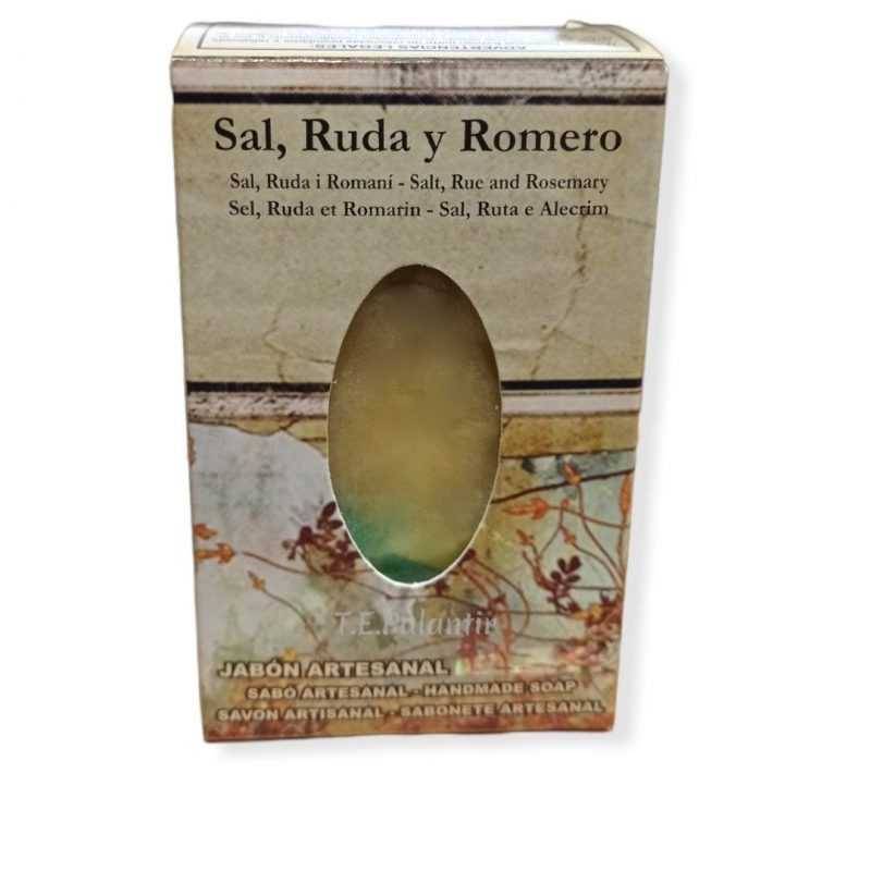 Salt, Rue and Rosemary Soap