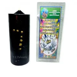 Candle of the Seven Peppers Ecotec Esoterismo - 1