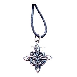Metal Witch Knot Pendant